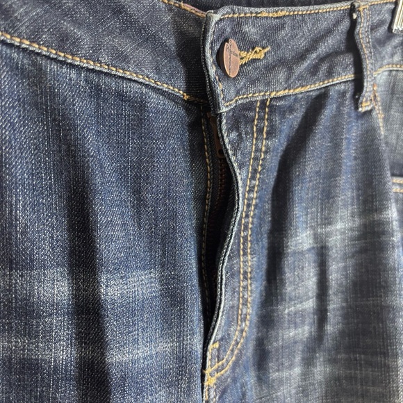 STANDARD & PRACTICES Sz 18 Relaxed Straight Leg Washout Look Mid Wash Jeans - Picture 3 of 13